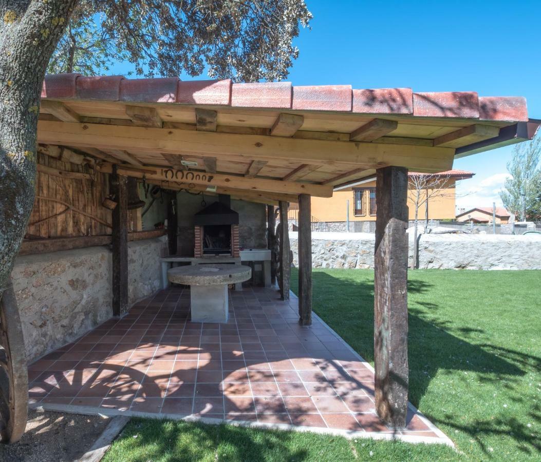 Casa Cantera Del Berrocal Ortigosa del Monte Eksteriør bilde