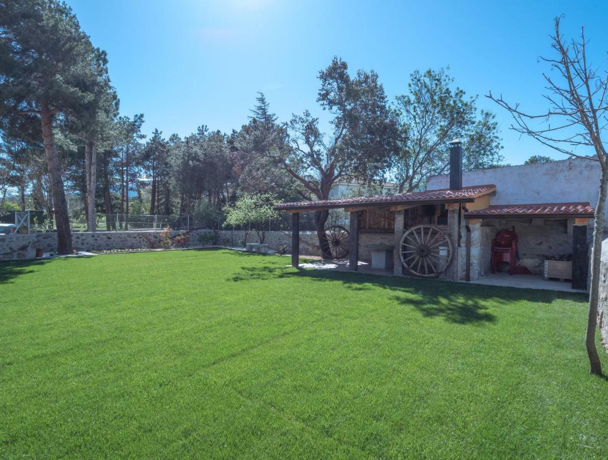 Casa Cantera Del Berrocal Ortigosa del Monte Eksteriør bilde