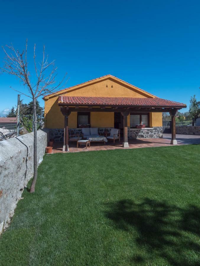 Casa Cantera Del Berrocal Ortigosa del Monte Eksteriør bilde